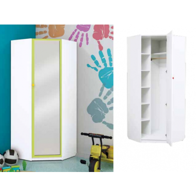 Шкаф угловой ''Радуга'' с зеркалом